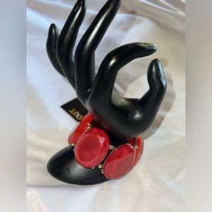 NWT: Mixit Red Stretch Bracelet
